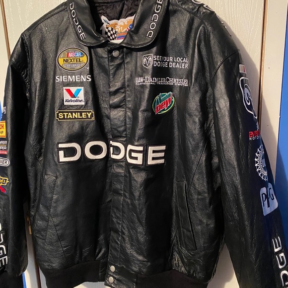 see pics please Other - NASCAR leather jacket